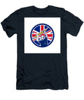British Electrician Union Jack Flag Icon Aloysius Patrimonio T-Shirt