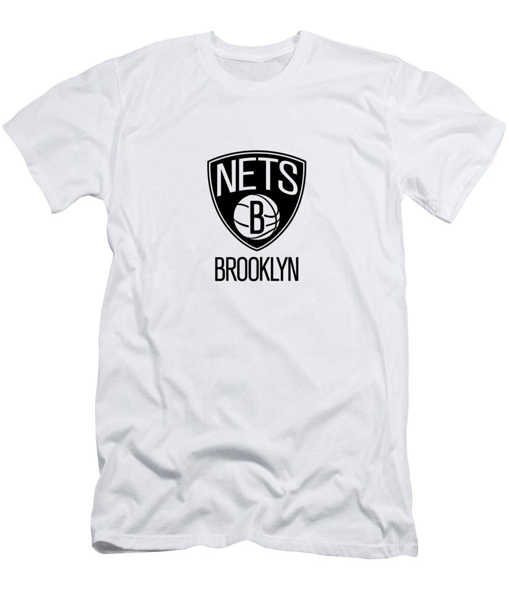 Brooklyn Nets Basketball Club White Logo Jones Dvm Nathaniel T-Shirt