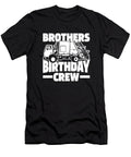 Brother Birthday Crew Driver Rig Trucking Garbage Truck Crazy Squirrel T-Shirt