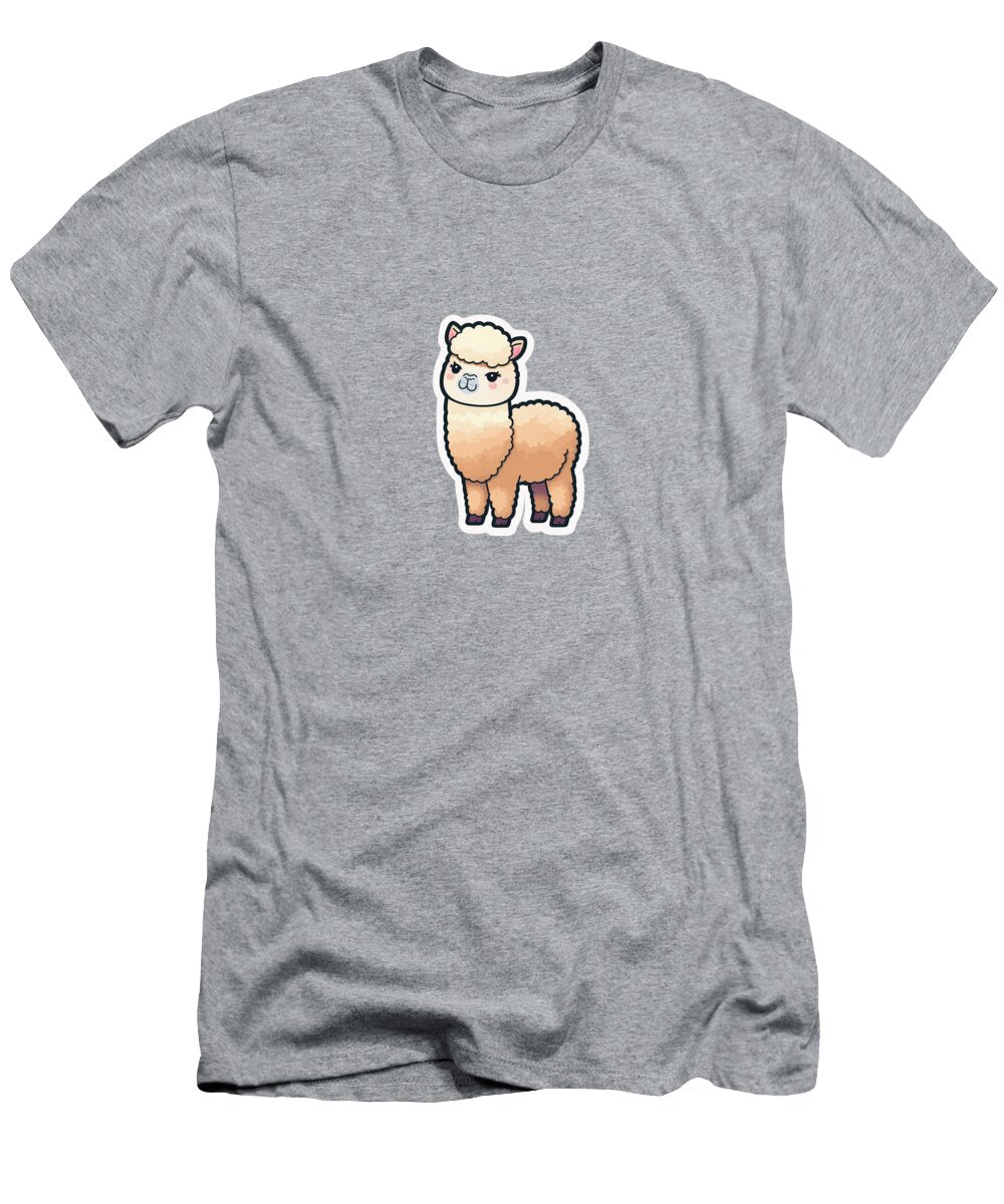 Brown Alpaca Picture Kailooma X Thedol T-Shirt
