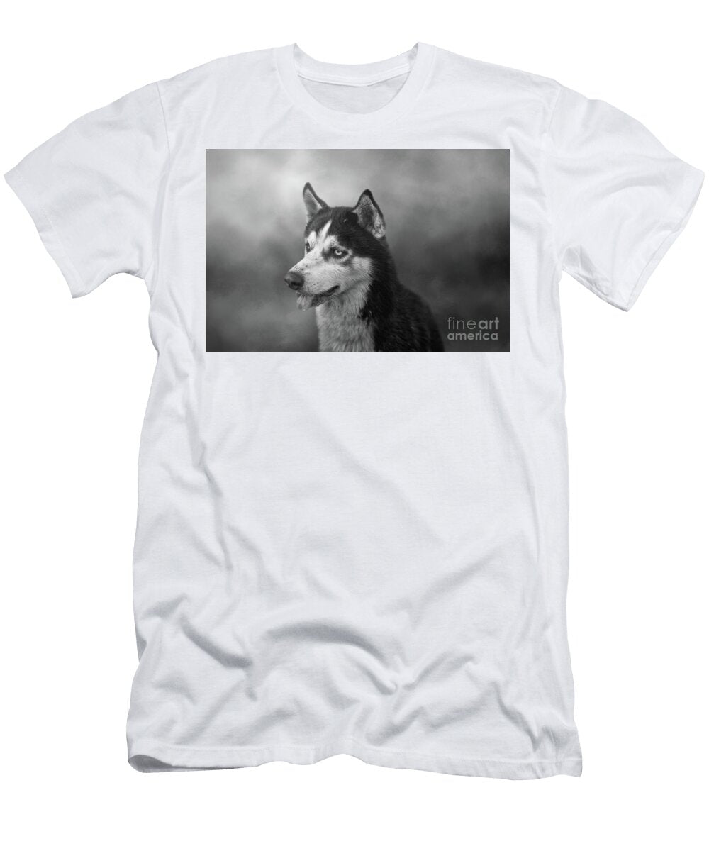 Brown Husky Four Bw Elisabeth Lucas T-Shirt