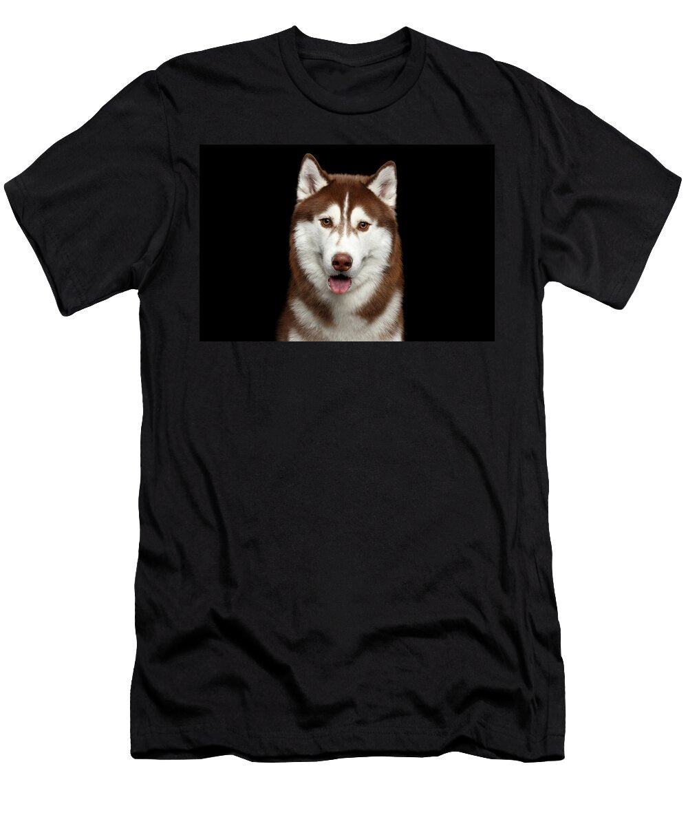 Brown Husky Sergey Taran T-Shirt