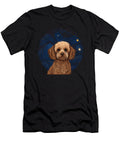 Brown Maltipoo Starry Night Van Gogh Maltipoo Zyneu Gangd T-Shirt
