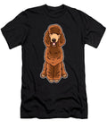 Brown Poodle Dog Gift Idea Zimstarus T-Shirt