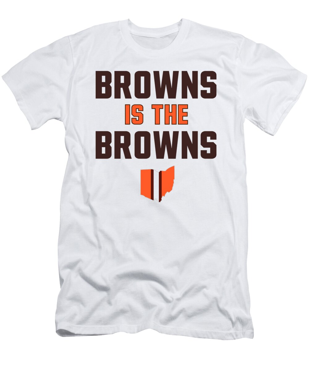 Browns Is the Browns Cleveland Browns Vcart T-Shirt
