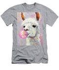 Bubble Gum Llama Lisa S Baker T-Shirt