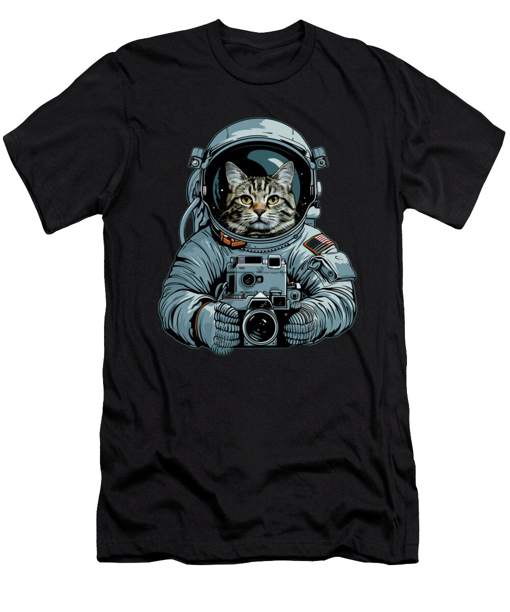 Bubble Meowsters Goats Cat Boba Party Danial Landes Art T-Shirt