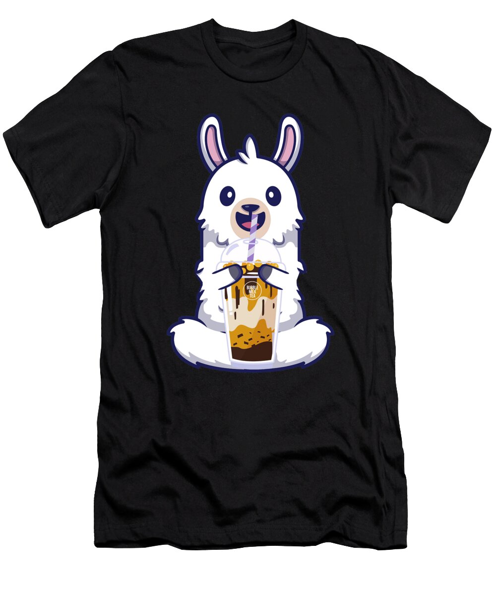 Bubble Tea Alpaca Manuel Schmucker T-Shirt