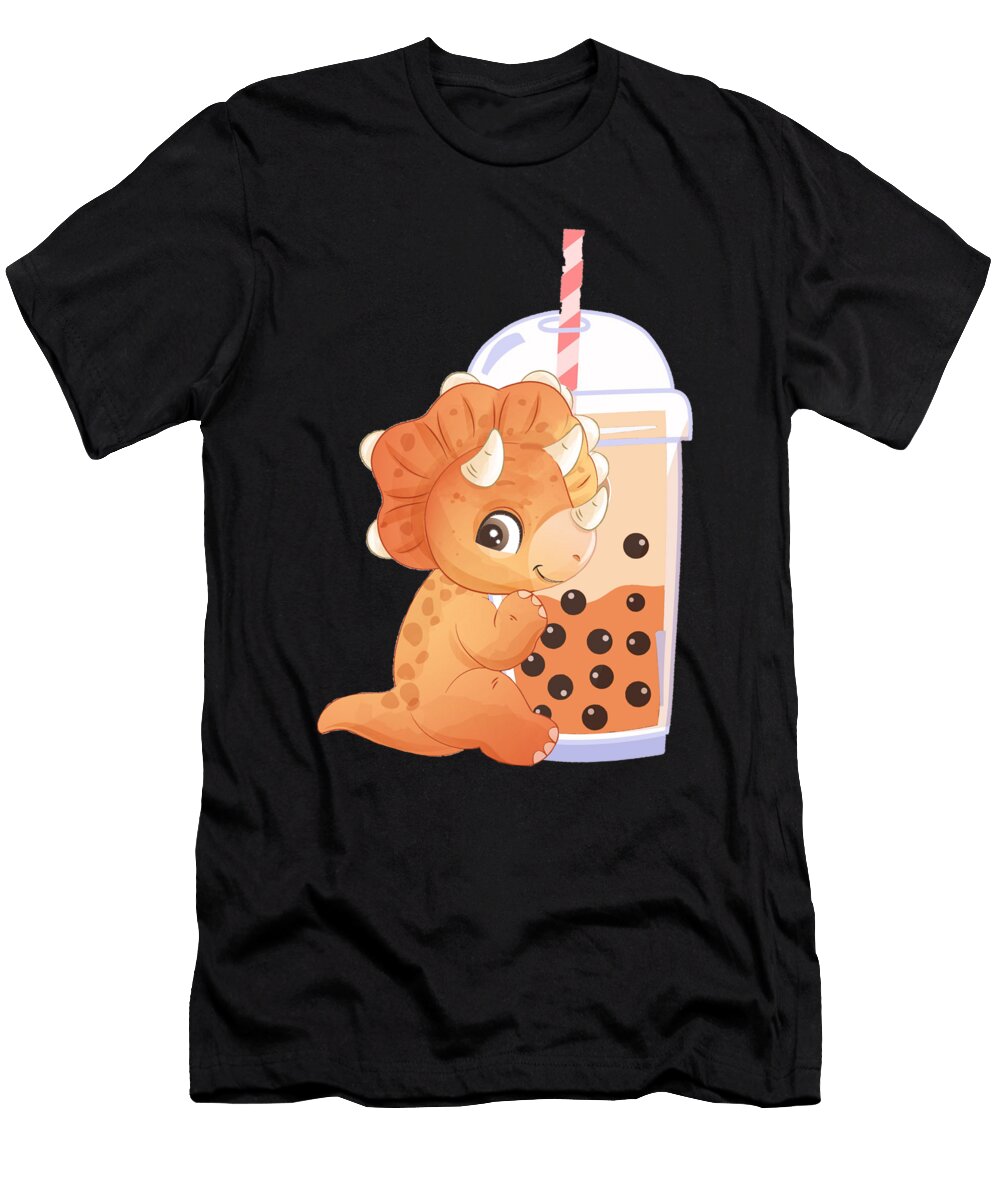 Bubble Tea Dino Manuel Schmucker T-Shirt