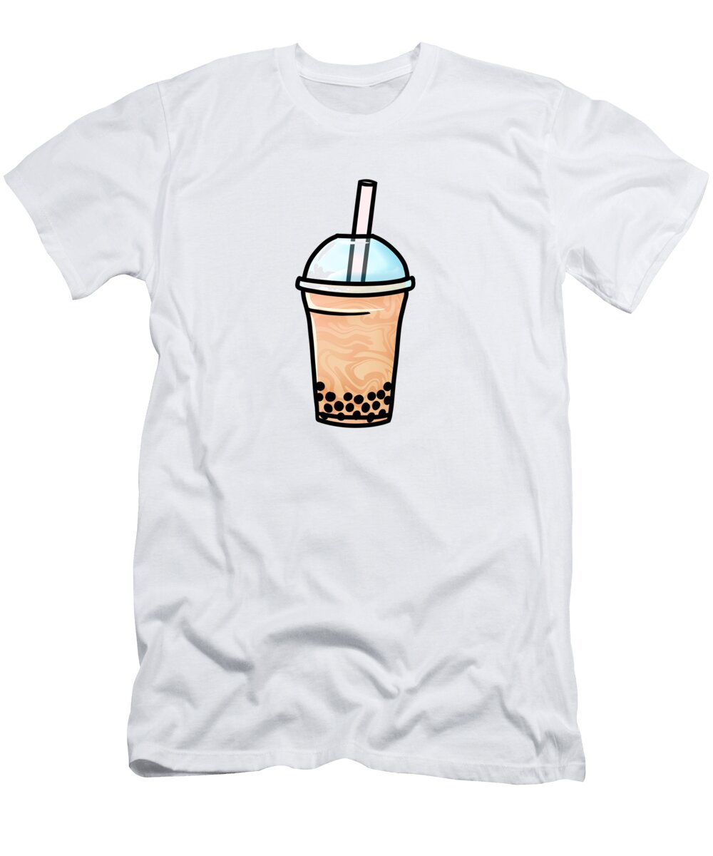 Bubble Tea Illustration Aeizlita D T-Shirt