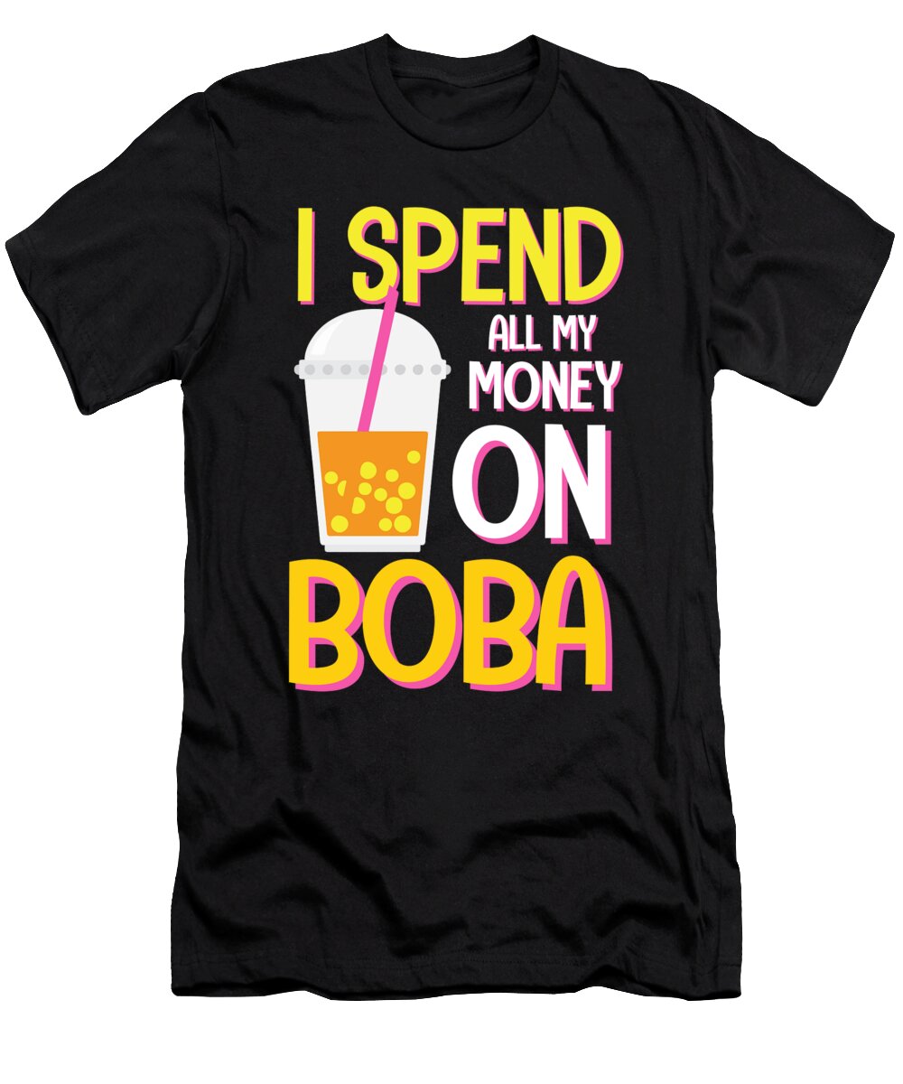 Bubble Tea Tapioca Pearl Lover Beth Scannell T-Shirt