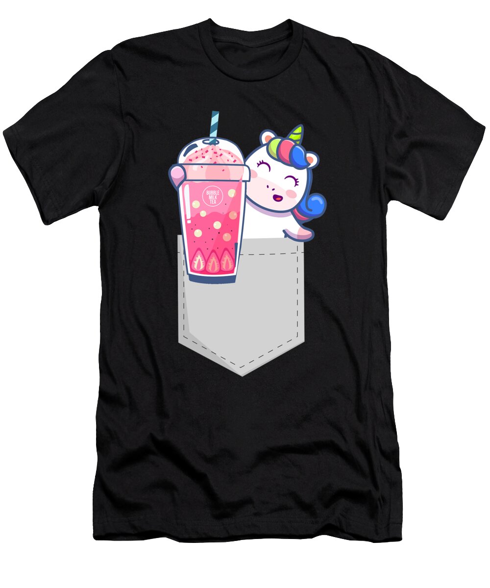 Bubble Tea Unicorn Manuel Schmucker T-Shirt