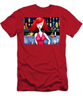 Bubbly Redhead At the Bar 20230221b Wingsdomain Art and Photography T-Shirt