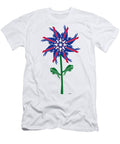 Buffalo Bills NFL Football Team Logo Flower Steven Shaver T-Shirt