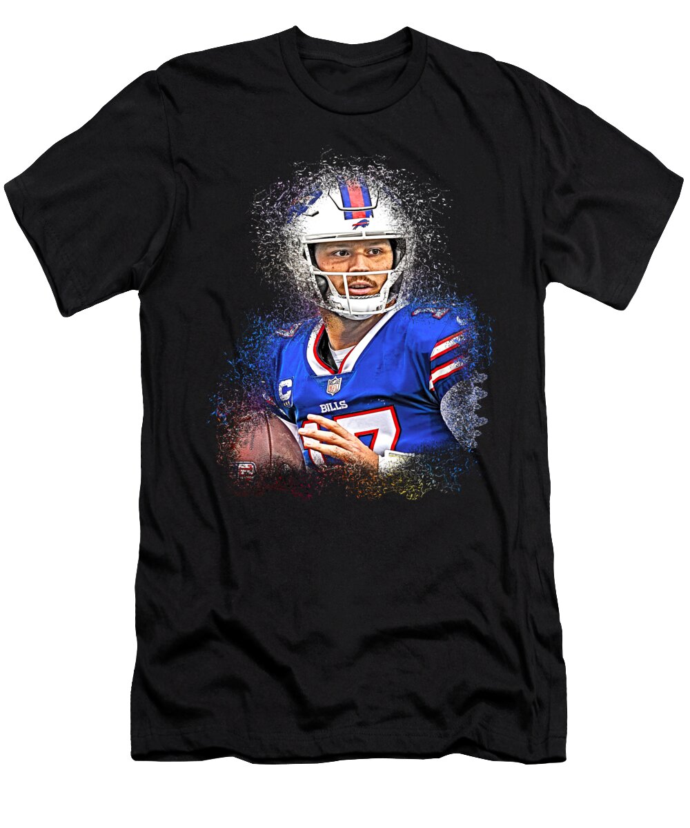Buffalo Bills Player Josh NFL Documentaries Nicole Georges T-Shirt