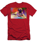 Bullmastiff Dog Painting Svetlana Novikova T-Shirt