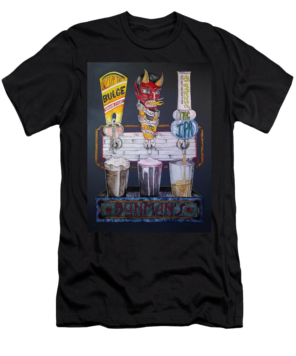 Bunmans Three Finger Parade Ben Boyce T-Shirt