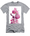 Butterflies and Flowers Poodle Dog No2 Dog Art Museum T-Shirt