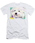 Buttons Pat Saunders White T-Shirt