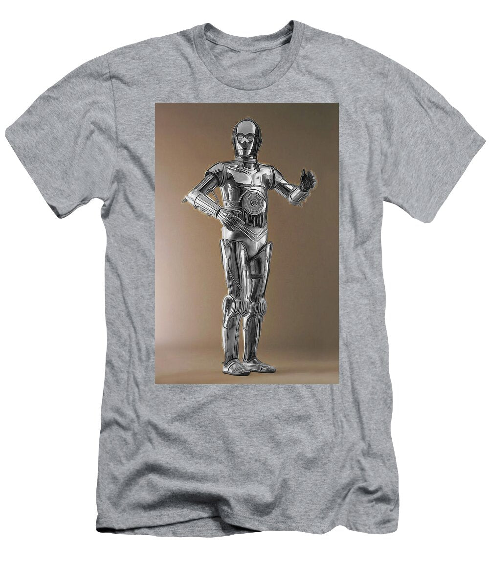 C3po Androids Rule Scott Campbell T-Shirt