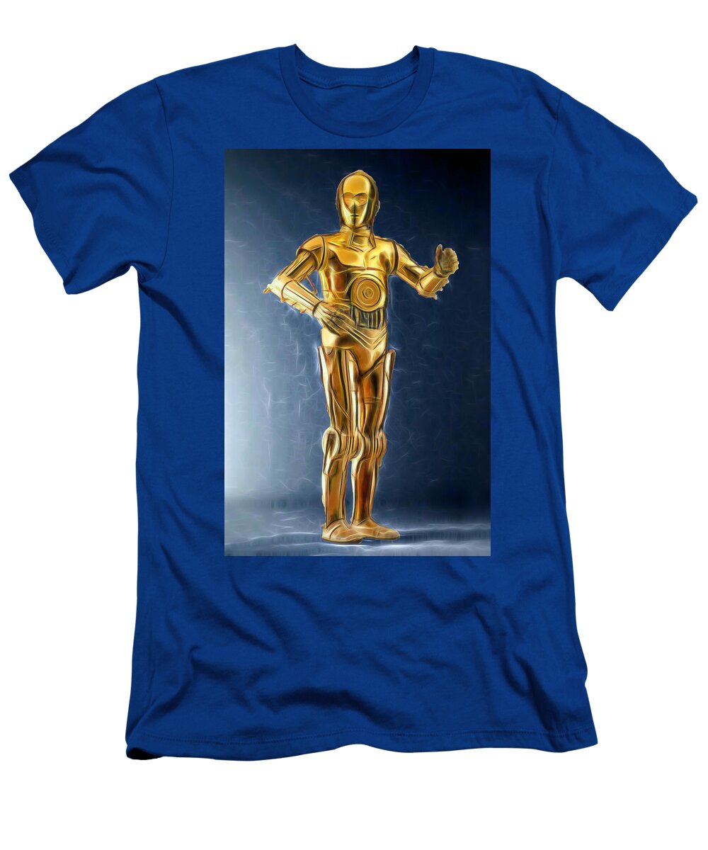C3po Good in Gold Scott Campbell T-Shirt
