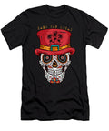 Cabo San Lucas Sugar Skull Hat Souvenir Shannon Nelson Art T-Shirt