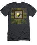 Cafe Au Lait Coffee Art Green Anastasiya Malakhova T-Shirt
