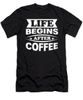 Cafe Caffeine Lover Life Begins After Coffee Crazy Squirrel T-Shirt
