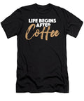 Cafe Lover Fanatic Barista Life Begins After Coffee Crazy Squirrel T-Shirt