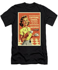 Caffeine Chaos and Questionable Recipes Funny Poster Dale Kincaid T-Shirt