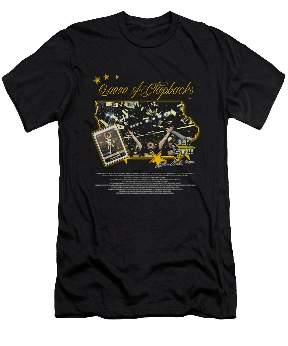 Caitlin Clark Queen of Clap Backs Ozlem Altin T-Shirt
