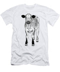 Calf Baby Cow Loren Dowding T-Shirt