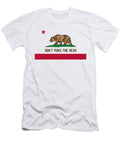 California Flag Dont Poke the Bear Delphimages Photo Creations T-Shirt