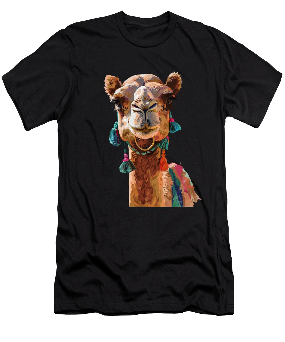 Camel Furry Friends Mizorey T-Shirt