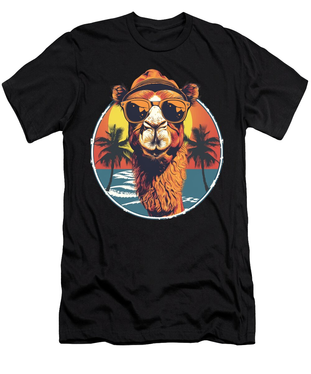 Camel Geographic Distribution Robertz Schuler T-Shirt