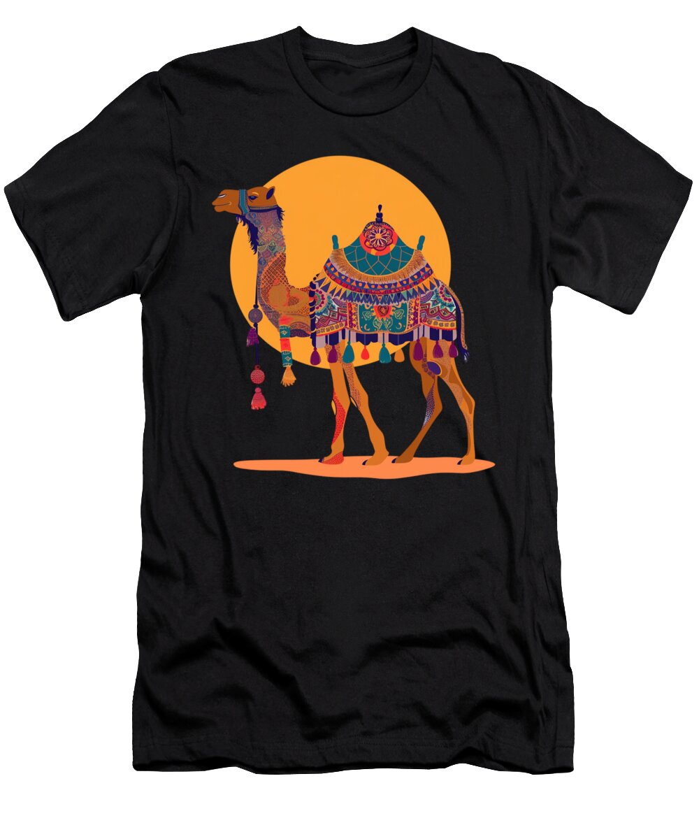 Camel Serendipitous Stroll Mizorey T-Shirt