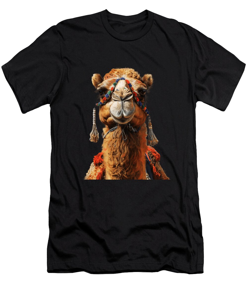Camel Wool Products Robertz Schuler T-Shirt