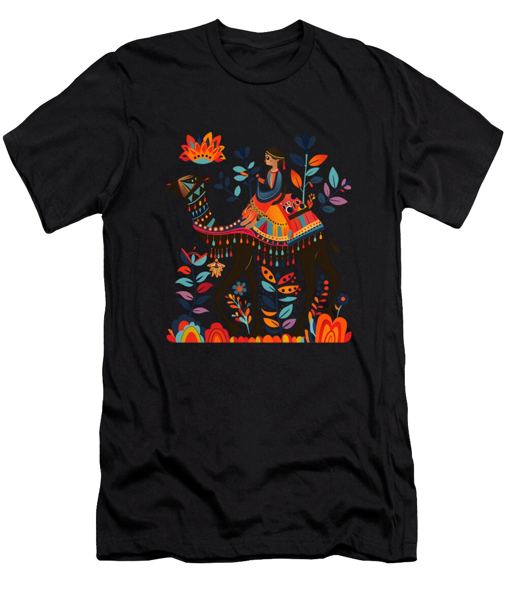 Camel Zestful Zeal Mizorey T-Shirt