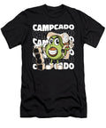Camping Avocado Campfire Camp Tenting Campground Campsite Crazy Squirrel T-Shirt