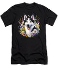 Canaan Dog Summer Wildflowers Daisies Artwork Sophie Eleanor T-Shirt
