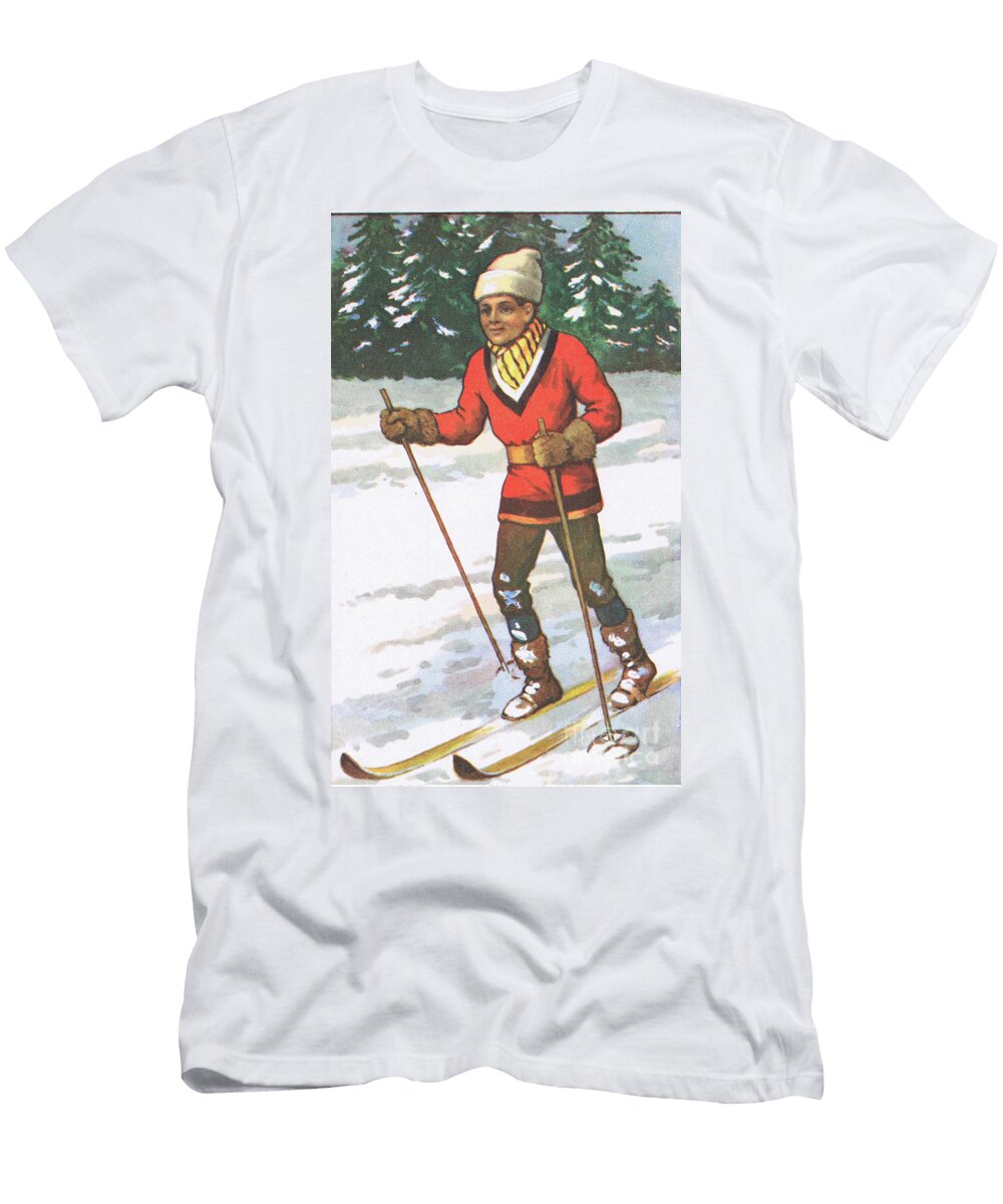 Canadian Boy From Macmillan School Posters C1950 60s J Macfarlane T-Shirt