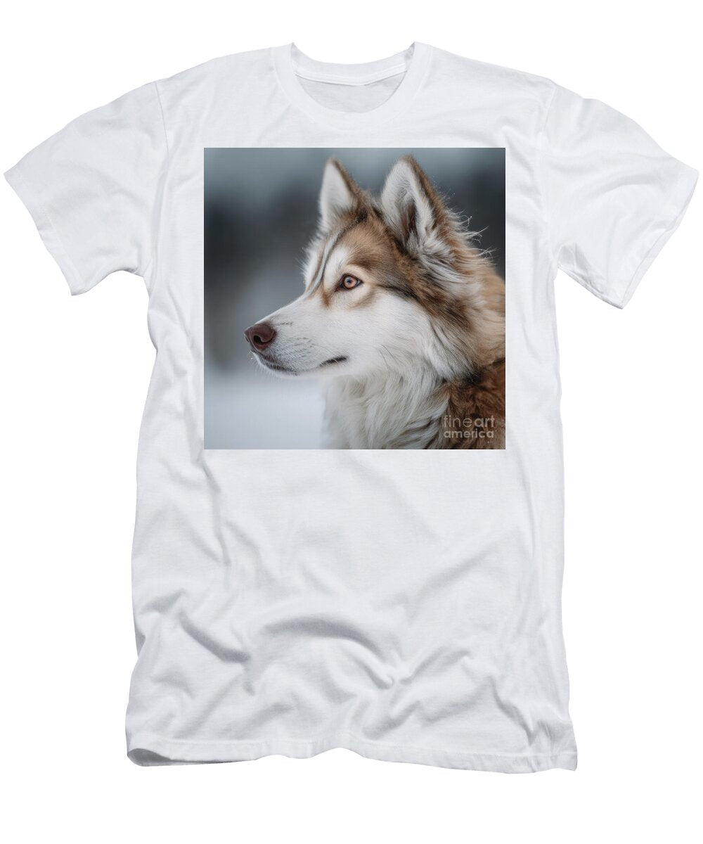 Canadian Eskimo Dog Profile Elisabeth Lucas T-Shirt