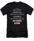 Canning Jar Hoarder Canner Gift Mason Jar Love Design Noirty Designs T-Shirt