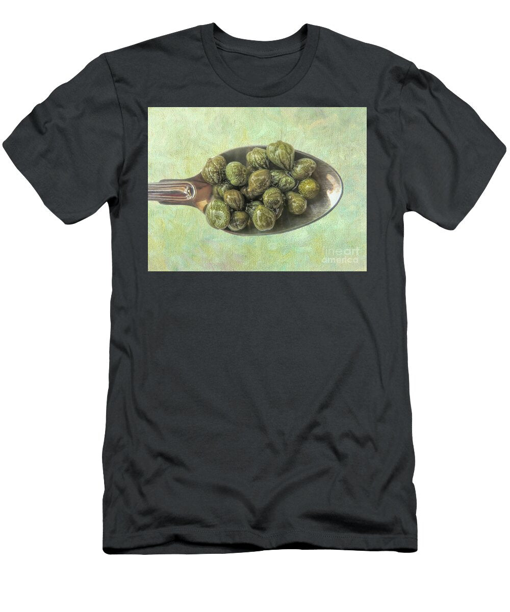 Capers on Silver Spoon Macro One Elisabeth Lucas T-Shirt