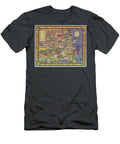 Capones Gangland Map Jon Neidert T-Shirt