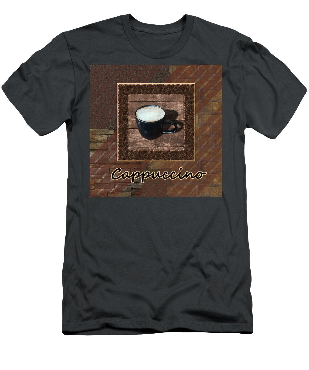 Cappuccino Coffee Art Anastasiya Malakhova T-Shirt