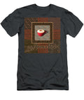 Cappuccino Coffee Art Red Anastasiya Malakhova T-Shirt