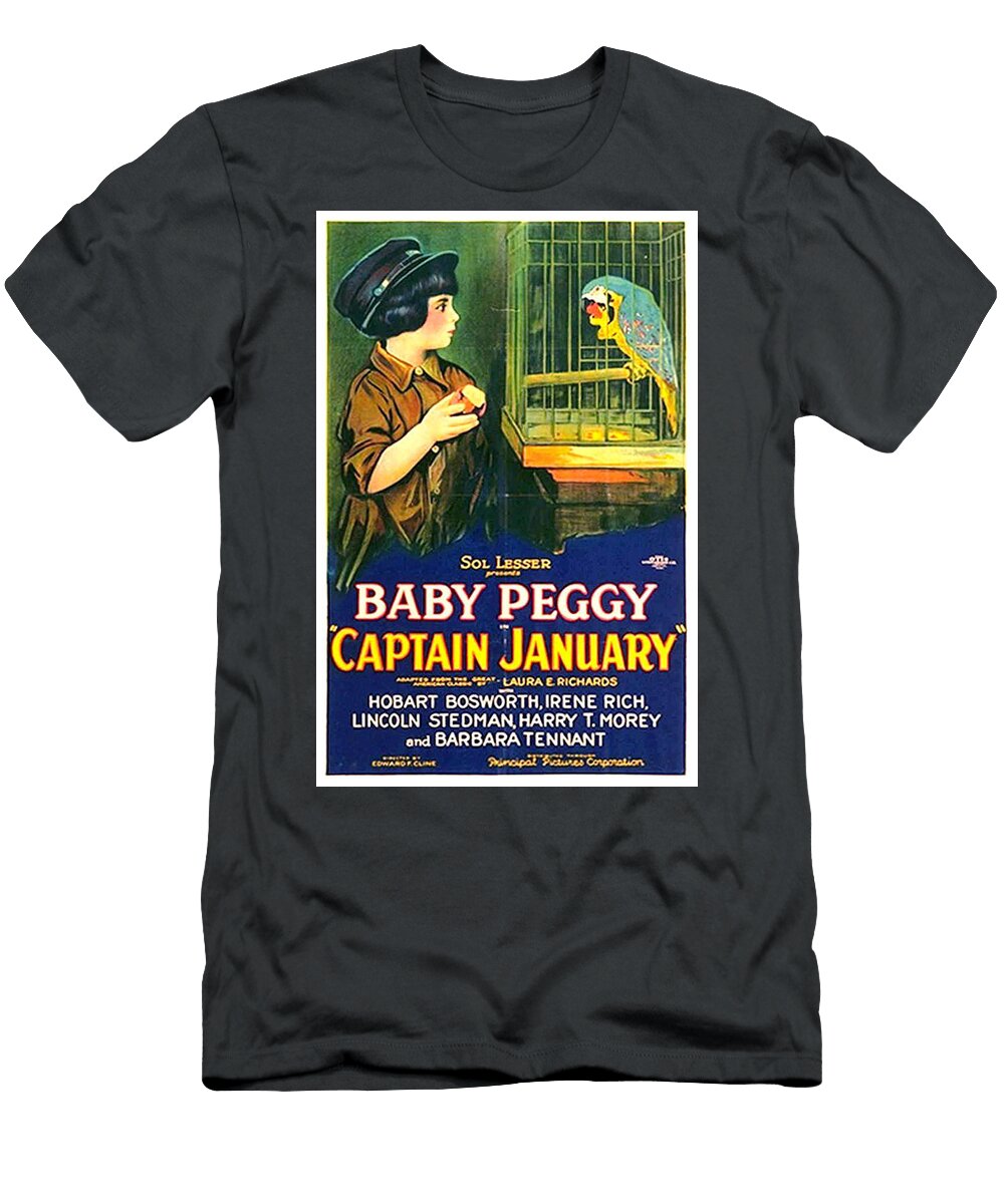 Captain January 1924 Original Movie Poster T-Shirt