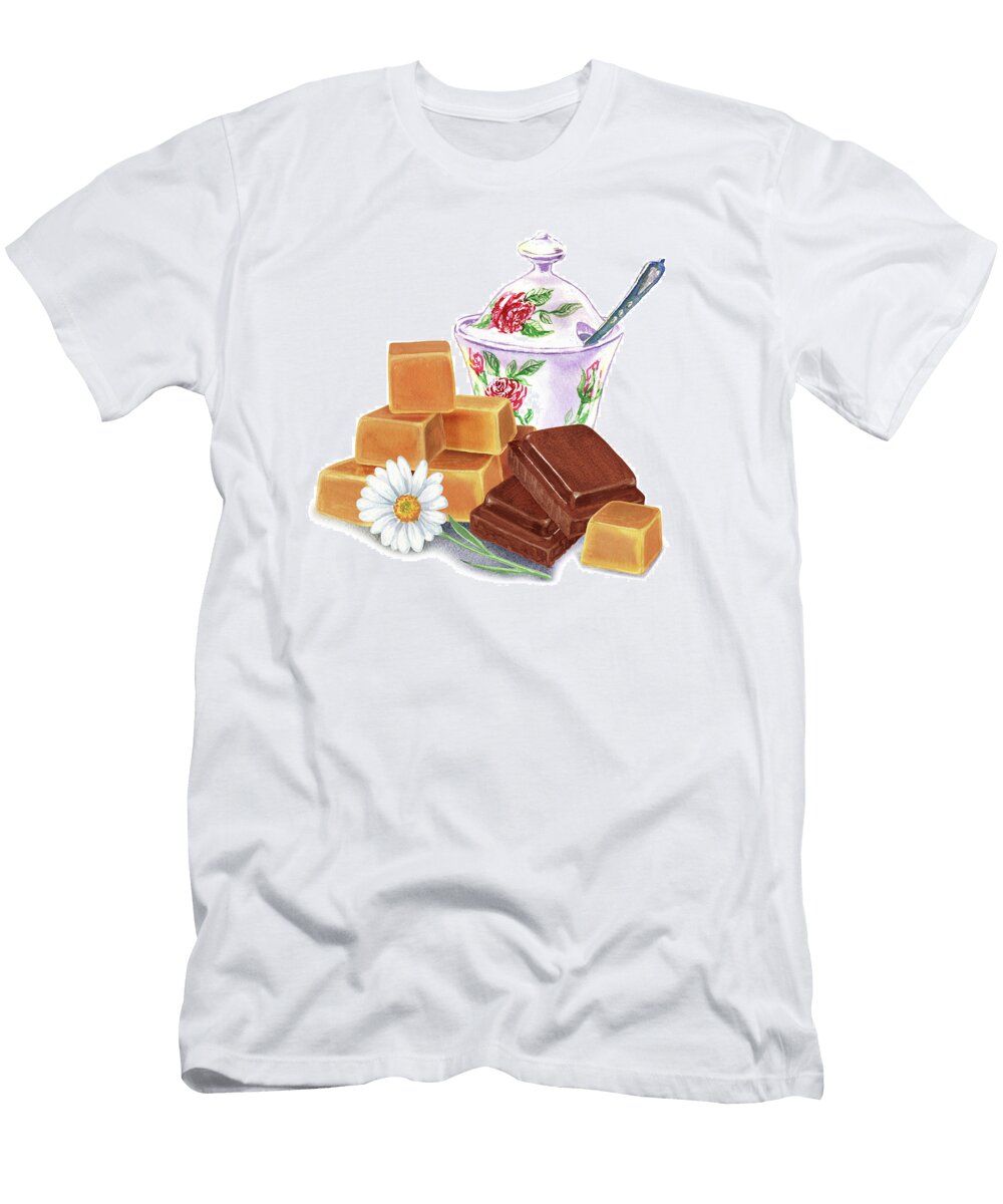 Caramel Chocolate Irina Sztukowski T-Shirt