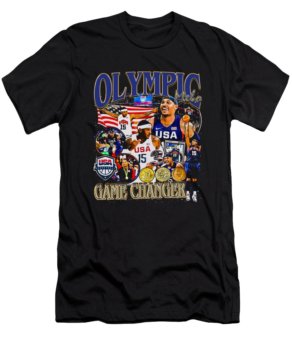 Carmelo Anthony Olympic Vintage Bootleg Ozlem Altin T-Shirt